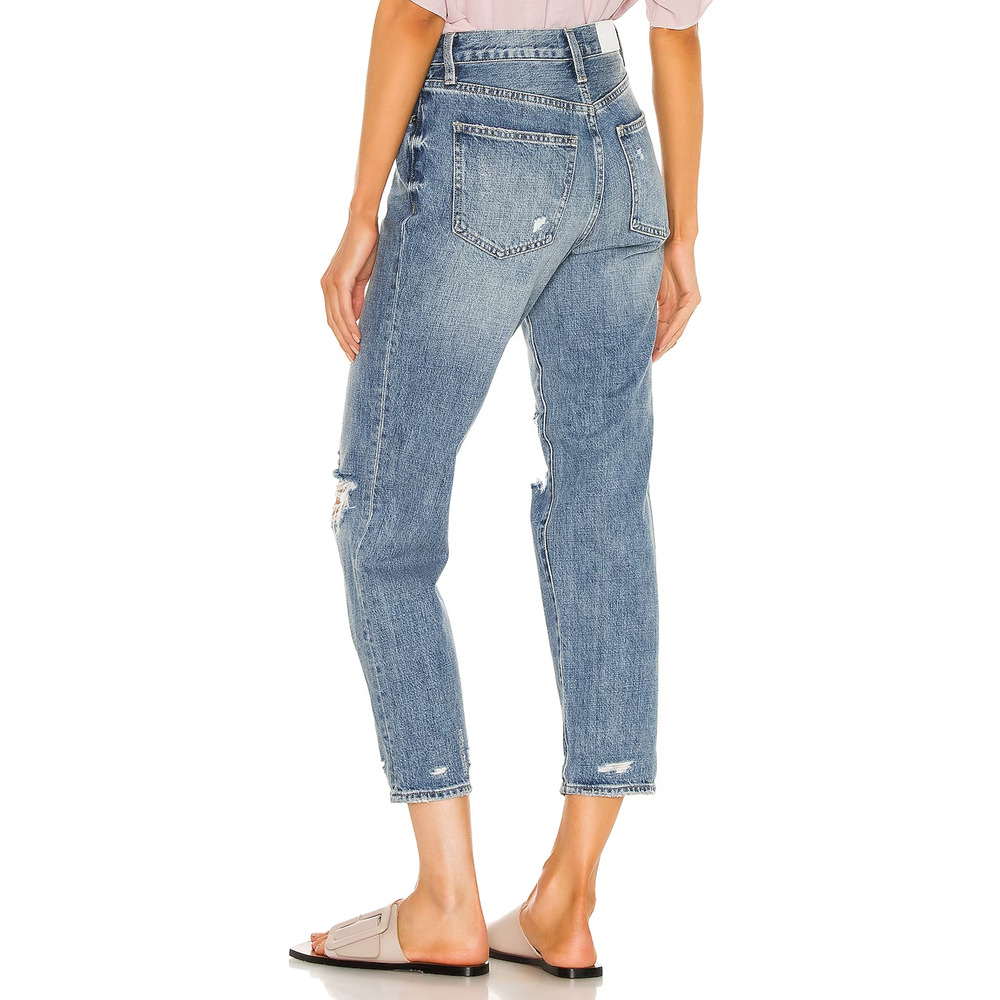 $158 Pistola Presley High Rise Relaxed Roller Jeans in Los Feliz sz 28 NEW - Picture 2 of 9
